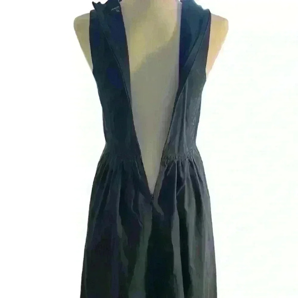MADEWELL Navy Blue Lakeshore MIDI Dress Size 0 - Picture 3 of 8